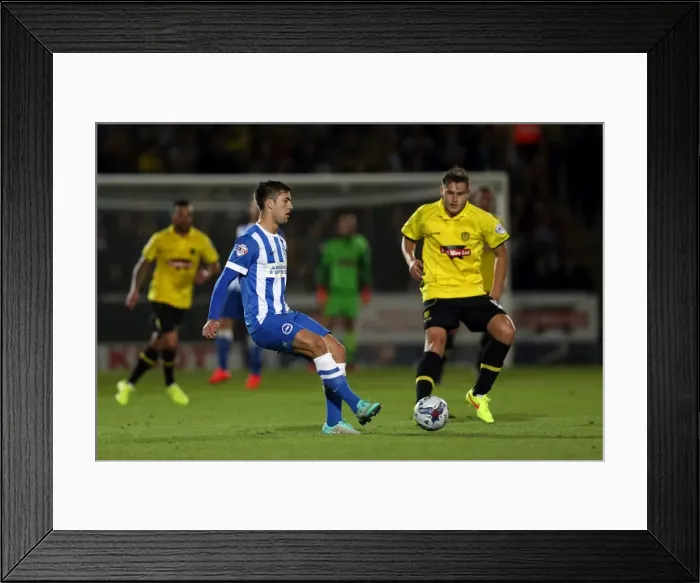 Framed Print : Brighton & Hove Albion at Burton Albion (2014-15 Away Game) Framed Print : Brighton & Hove Albion at Burton Albion (2014-15 Away Game)