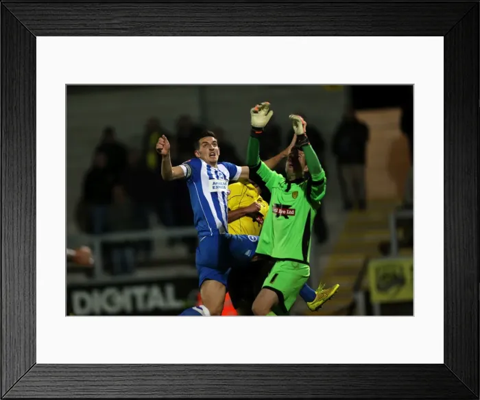 Framed Print : Brighton & Hove Albion Away at Burton Albion (24SEP14) Framed Print : Brighton & Hove Albion Away at Burton Albion (24SEP14)