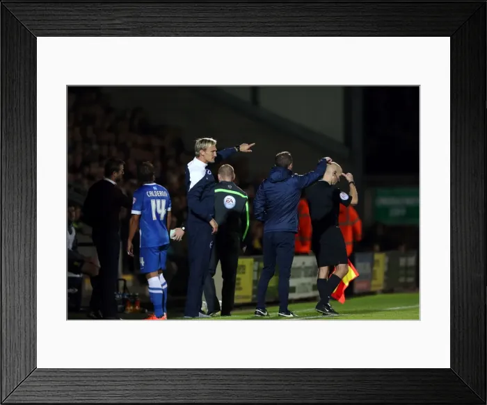 Framed Print : Brighton & Hove Albion Away at Burton Albion (24SEP14) Framed Print : Brighton & Hove Albion Away at Burton Albion (24SEP14)