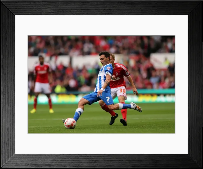 Framed Print : Brighton & Hove Albion vs. Nottingham Forest: 2014-15 Away Game Framed Print : Brighton & Hove Albion vs. Nottingham Forest: 2014-15 Away Game