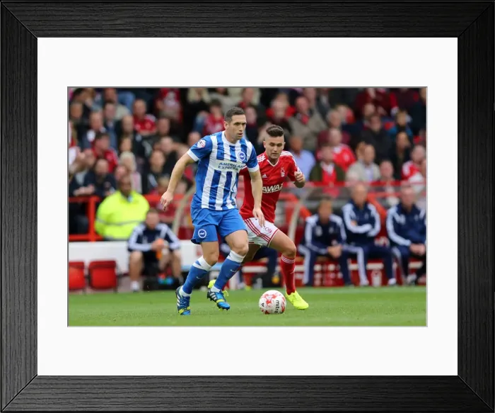 Framed Print : Brighton & Hove Albion vs. Nottingham Forest: 27 September 2014 (Away Game) Framed Print : Brighton & Hove Albion vs. Nottingham Forest: 27 September 2014 (Away Game)