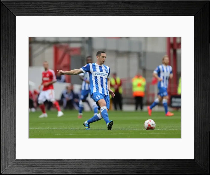 Framed Print : Brighton & Hove Albion vs. Nottingham Forest: 27 September 2014 (Away Game) Framed Print : Brighton & Hove Albion vs. Nottingham Forest: 27 September 2014 (Away Game)