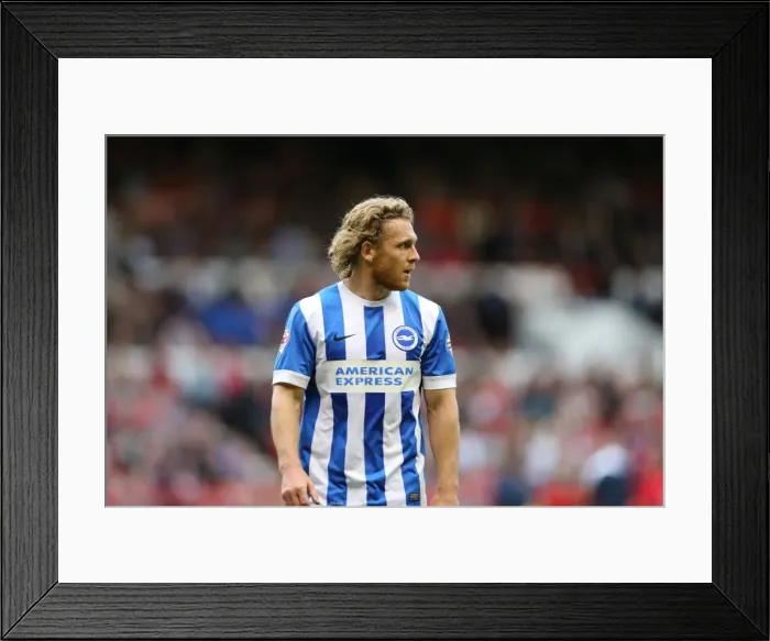 Framed Print : Brighton & Hove Albion vs. Nottingham Forest: 2014-15 Away Game Framed Print : Brighton & Hove Albion vs. Nottingham Forest: 2014-15 Away Game