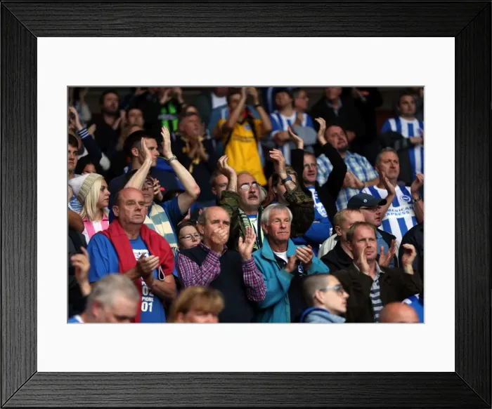 Framed Print : Brighton & Hove Albion vs. Nottingham Forest: 27 September 2014 (Away Game) Framed Print : Brighton & Hove Albion vs. Nottingham Forest: 27 September 2014 (Away Game)