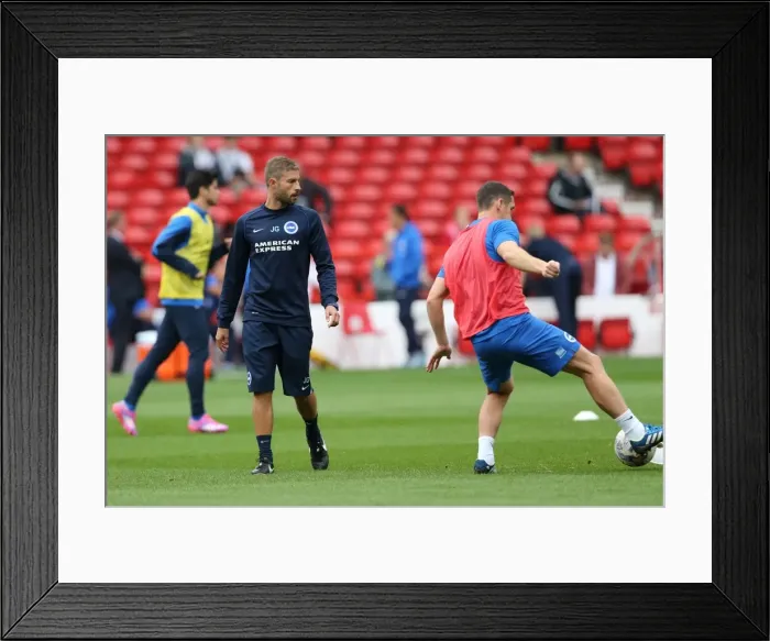 Framed Print : Brighton & Hove Albion vs. Nottingham Forest - 27 September 2014 (Away Game) Framed Print : Brighton & Hove Albion vs. Nottingham Forest - 27 September 2014 (Away Game)