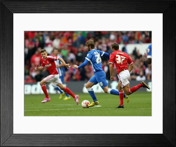Framed Print : Brighton & Hove Albion vs. Nottingham Forest: 27 September 2014 (Away Game) Framed Print : Brighton & Hove Albion vs. Nottingham Forest: 27 September 2014 (Away Game)