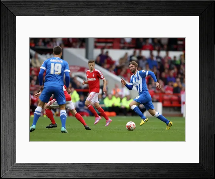 Framed Print : Brighton & Hove Albion vs. Nottingham Forest: 27 September 2014 (Away Game) Framed Print : Brighton & Hove Albion vs. Nottingham Forest: 27 September 2014 (Away Game)