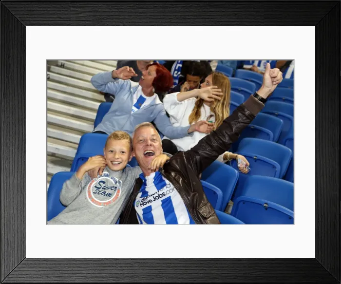 Framed Print : Brighton & Hove Albion vs. Cardiff City: 30 September 2014 (Cardiff City Home Game) Framed Print : Brighton & Hove Albion vs. Cardiff City: 30 September 2014 (Cardiff City Home Game)