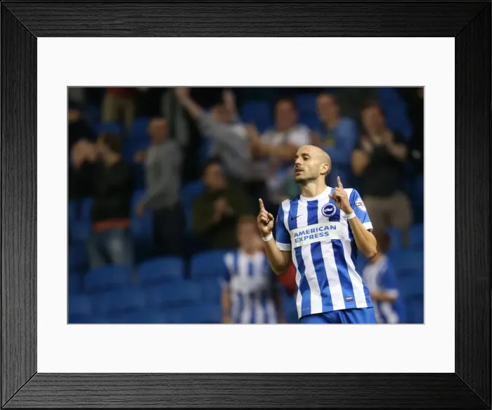 Framed Print : Brighton & Hove Albion vs. Cardiff City: 30 September 2014 (Cardiff City Home Game) Framed Print : Brighton & Hove Albion vs. Cardiff City: 30 September 2014 (Cardiff City Home Game)