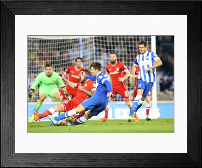 Framed Print : Brighton & Hove Albion vs. Cardiff City: 30 September 2014 (Cardiff City 30SEP14) Framed Print : Brighton & Hove Albion vs. Cardiff City: 30 September 2014 (Cardiff City 30SEP14)