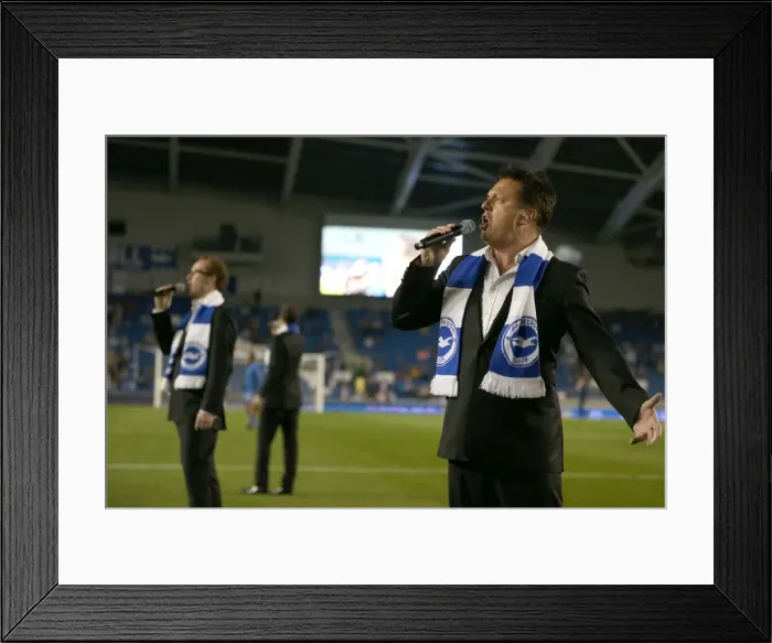 Framed Print : Brighton & Hove Albion vs. Cardiff City: 30SEP14 (Home Game) Framed Print : Brighton & Hove Albion vs. Cardiff City: 30SEP14 (Home Game)