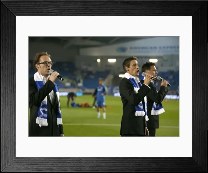 Framed Print : Brighton & Hove Albion vs. Cardiff City: 30SEP14 (Home Game) Framed Print : Brighton & Hove Albion vs. Cardiff City: 30SEP14 (Home Game)
