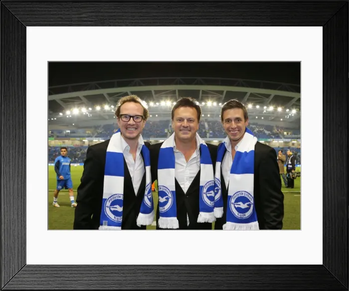 Framed Print : Brighton & Hove Albion vs. Cardiff City: 30SEP14 (Home Game) Framed Print : Brighton & Hove Albion vs. Cardiff City: 30SEP14 (Home Game)