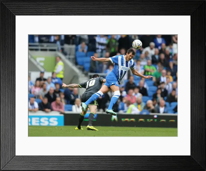 Framed Print : Brighton & Hove Albion: Lewis Dunk Clears the Ball Against Middlesbrough (October 2014) Framed Print : Brighton & Hove Albion: Lewis Dunk Clears the Ball Against Middlesbrough (October 2014)
