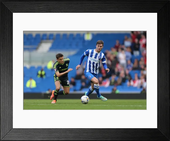 Framed Print : Gary Gardner in Action: Brighton and Hove Albion vs. Middlesbrough, October 18, 2014 Framed Print : Gary Gardner in Action: Brighton and Hove Albion vs. Middlesbrough, October 18, 2014