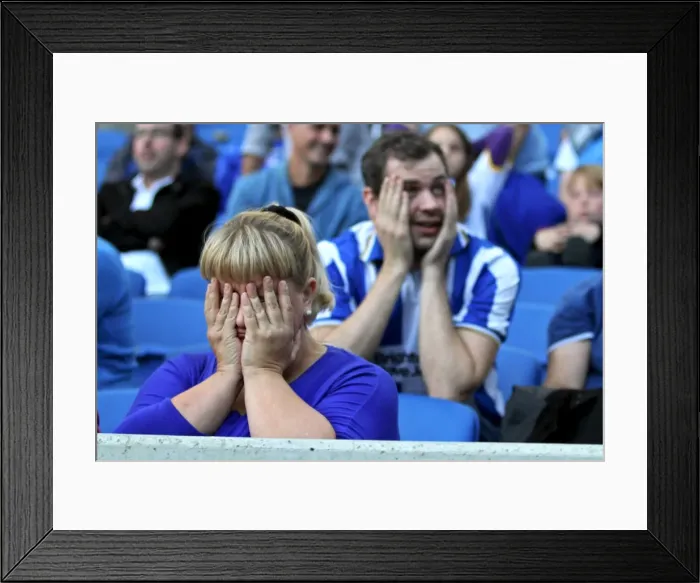 Framed Print : Brighton & Hove Albion vs. Middlesbrough: 18Oct14 (Season 2014-15 Home Game) Framed Print : Brighton & Hove Albion vs. Middlesbrough: 18Oct14 (Season 2014-15 Home Game)