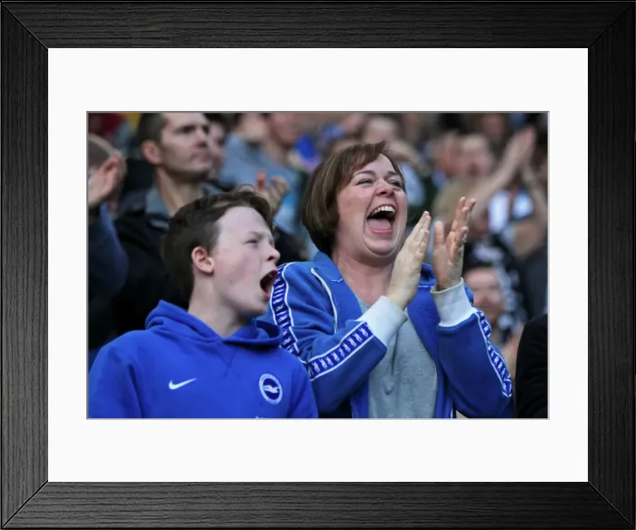 Framed Print : Brighton & Hove Albion vs. Middlesbrough: 18Oct14 (Season 2014-15 Home Game)