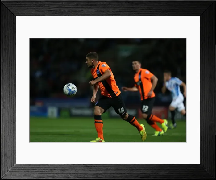 Framed Print : Forster-Caskey in Action: Huddersfield vs. Brighton, Championship Clash (21Oct14) Framed Print : Forster-Caskey in Action: Huddersfield vs. Brighton, Championship Clash (21Oct14)