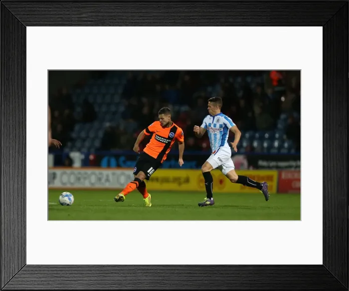 Framed Print : Forster-Caskey in Action: Huddersfield vs. Brighton, Championship 2014 Framed Print : Forster-Caskey in Action: Huddersfield vs. Brighton, Championship 2014