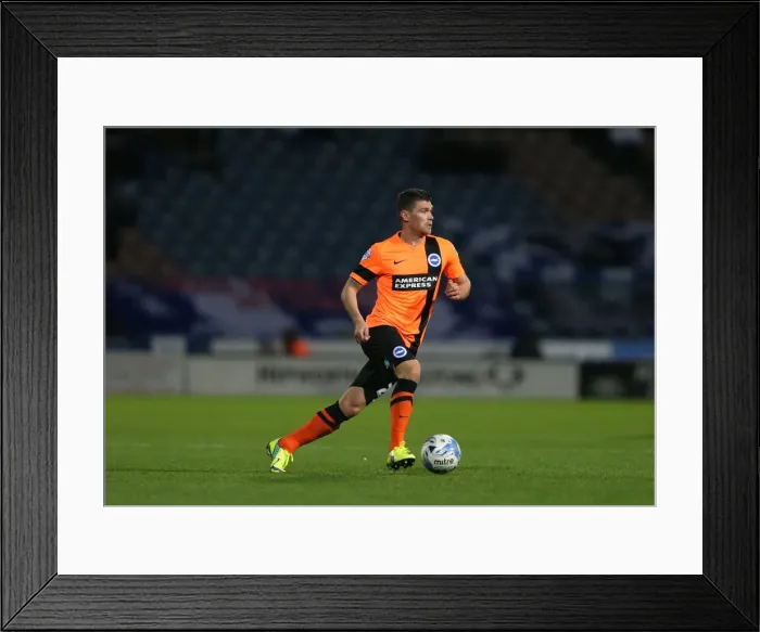 Framed Print : Forster-Caskey in Action: Huddersfield vs. Brighton, Championship Clash (21 October 2014) Framed Print : Forster-Caskey in Action: Huddersfield vs. Brighton, Championship Clash (21 October 2014)
