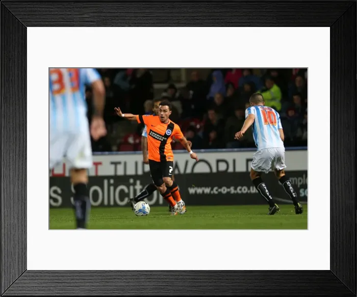 Framed Print : Colunga in Action: Huddersfield vs. Brighton, October 2014 Framed Print : Colunga in Action: Huddersfield vs. Brighton, October 2014