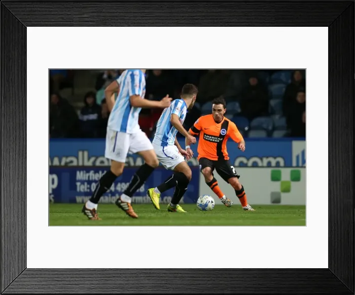 Framed Print : Colunga in Action: Huddersfield vs. Brighton, October 2014 Framed Print : Colunga in Action: Huddersfield vs. Brighton, October 2014