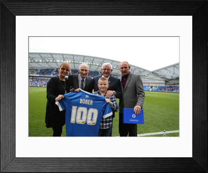 Framed Print : Brighton & Hove Albion's Centenary Celebration: SkyBet Championship Clash with Rotherham United at American Express Community Stadium (25th October 2014) Framed Print : Brighton & Hove Albion's Centenary Celebration: SkyBet Championship Clash with Rotherham United at American Express Community Stadium (25th October 2014)