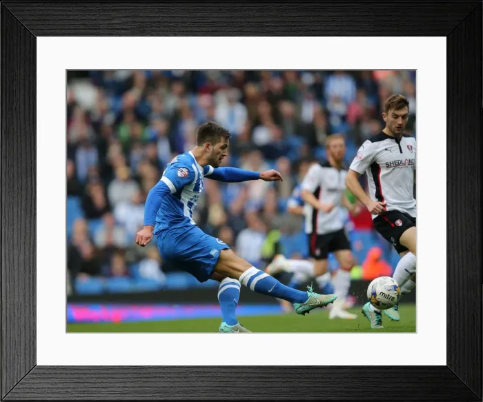 Framed Print : Gary Gardner in Action: Brighton & Hove Albion vs Rotherham United at American Express Community Stadium (October 25, 2014) Framed Print : Gary Gardner in Action: Brighton & Hove Albion vs Rotherham United at American Express Community Stadium (October 25, 2014)