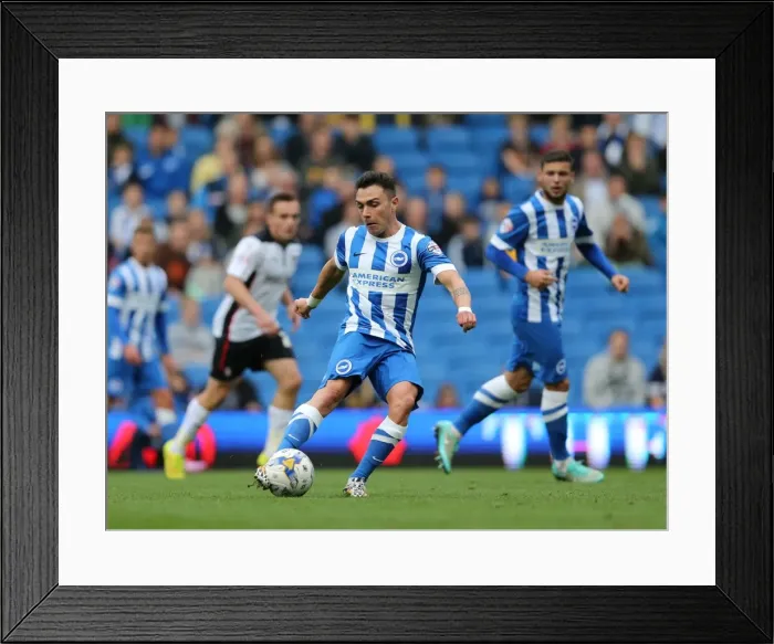 Framed Print : Brighton & Hove Albion vs Rotherham United: Adrian Colunga at American Express Community Stadium (October 25, 2014) Framed Print : Brighton & Hove Albion vs Rotherham United: Adrian Colunga at American Express Community Stadium (October 25, 2014)