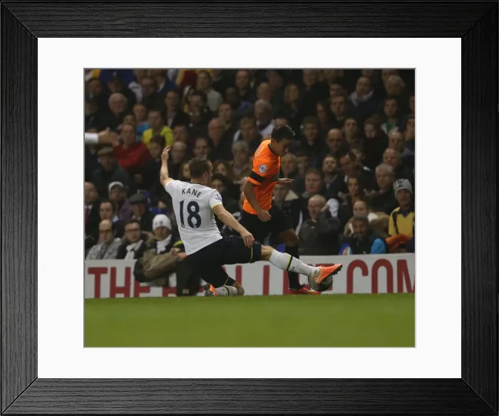 Framed Print : Chicksen Defends: Intense Moment from Tottenham vs. Brighton Capital One Cup Clash (29OCT14) Framed Print : Chicksen Defends: Intense Moment from Tottenham vs. Brighton Capital One Cup Clash (29OCT14)