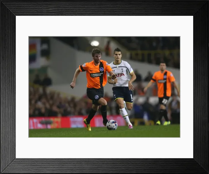 Framed Print : Paddy McCourt in Action: Brighton & Hove Albion vs. Tottenham Hotspur, Capital One Cup, 2014 Framed Print : Paddy McCourt in Action: Brighton & Hove Albion vs. Tottenham Hotspur, Capital One Cup, 2014