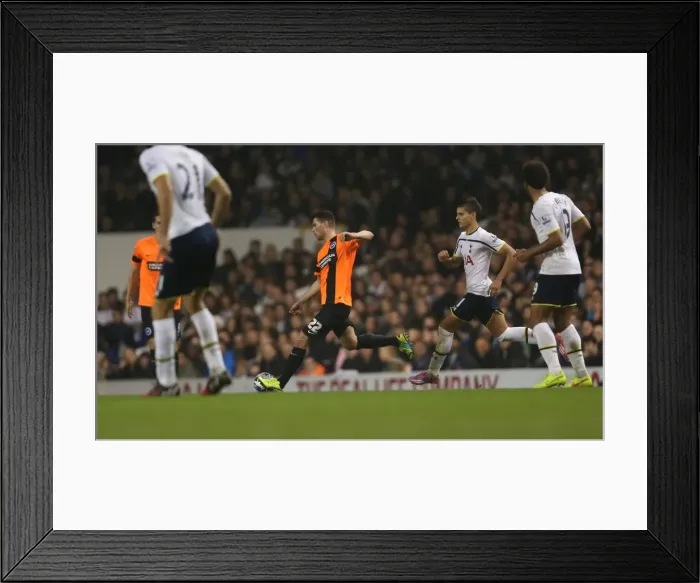 Framed Print : Danny Holla's Determined Moment: Tottenham vs. Brighton in the Capital One Cup (29OCT14) Framed Print : Danny Holla's Determined Moment: Tottenham vs. Brighton in the Capital One Cup (29OCT14)