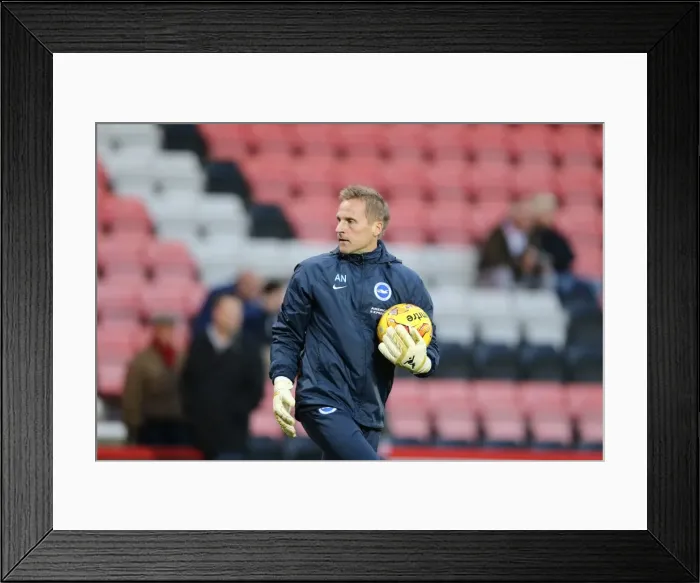 Framed Print : Brighton & Hove Albion: Antti Niemi in Action at American Express Community Stadium during SkyBet Championship Clash vs Bournemouth (1st November 2014) Framed Print : Brighton & Hove Albion: Antti Niemi in Action at American Express Community Stadium during SkyBet Championship Clash vs Bournemouth (1st November 2014)