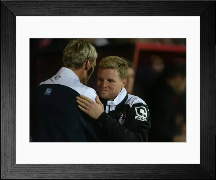 Framed Print : Sami Hyypia at Brighton and Hove Albion's Match against Bournemouth at American Express Community Stadium, November 2014 Framed Print : Sami Hyypia at Brighton and Hove Albion's Match against Bournemouth at American Express Community Stadium, November 2014