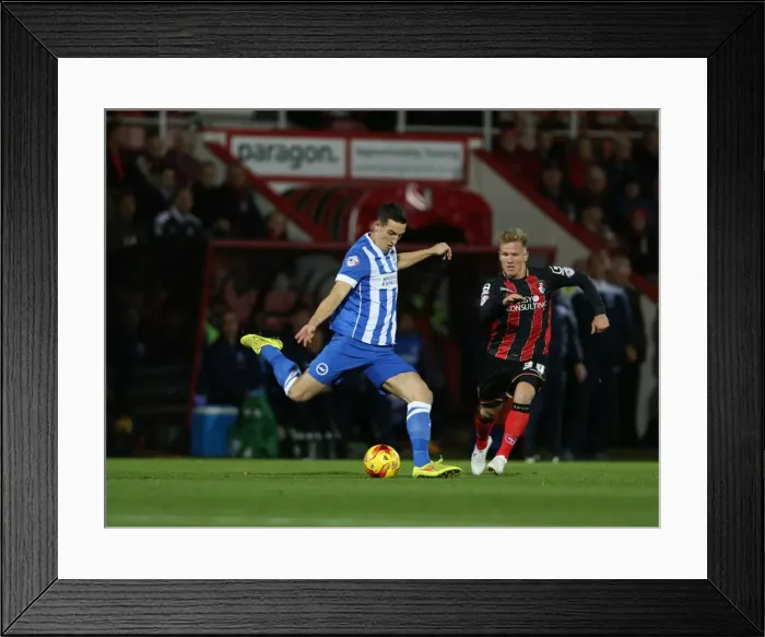 Framed Print : Lewis Dunk in Action: Brighton & Hove Albion vs. Bournemouth, SkyBet Championship (1st November 2014) Framed Print : Lewis Dunk in Action: Brighton & Hove Albion vs. Bournemouth, SkyBet Championship (1st November 2014)