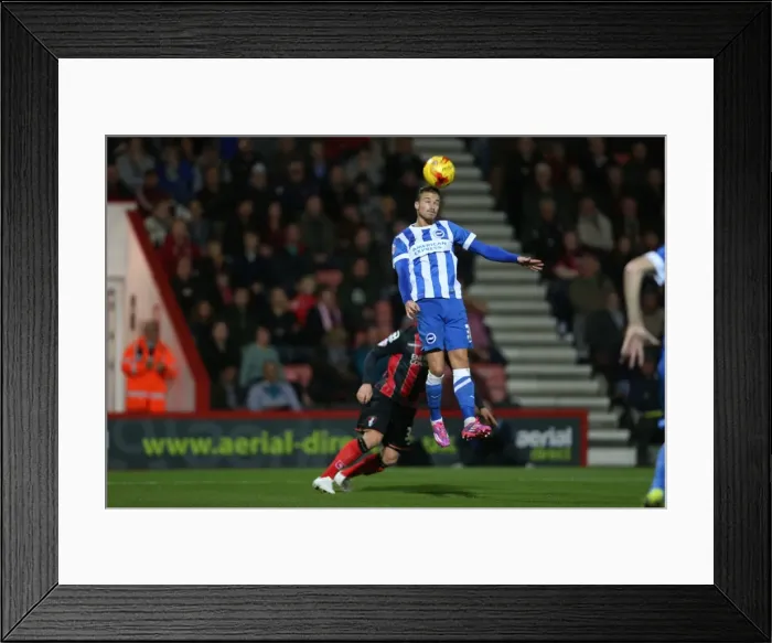 Framed Print : Joe Bennett at American Express Community Stadium: Brighton and Hove Albion in SkyBet Championship Clash vs Bournemouth (1st November 2014) Framed Print : Joe Bennett at American Express Community Stadium: Brighton and Hove Albion in SkyBet Championship Clash vs Bournemouth (1st November 2014)