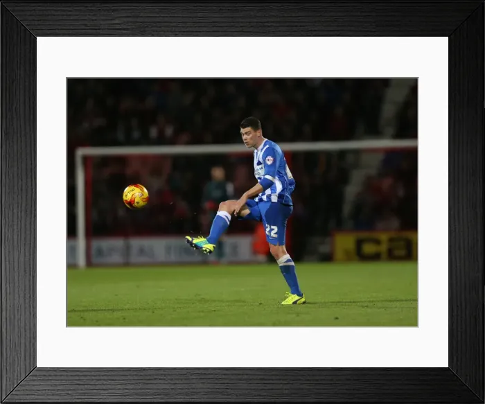 Framed Print : Brighton & Hove Albion's Adrian Colunga at American Express Community Stadium during SkyBet Championship Match vs Bournemouth (1 Nov 2014) Framed Print : Brighton & Hove Albion's Adrian Colunga at American Express Community Stadium during SkyBet Championship Match vs Bournemouth (1 Nov 2014)