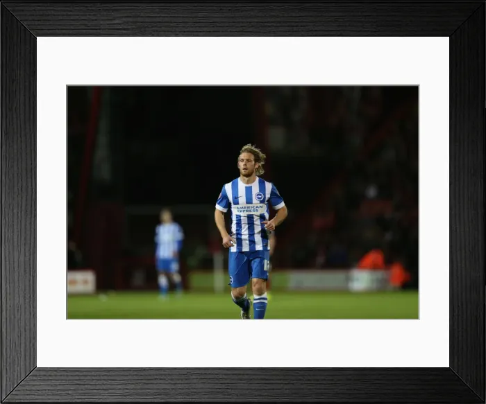 Framed Print : Craig Mackail-Smith at Brighton and Hove Albion's American Express Community Stadium during SkyBet Championship Clash vs Bournemouth (November 2014) Framed Print : Craig Mackail-Smith at Brighton and Hove Albion's American Express Community Stadium during SkyBet Championship Clash vs Bournemouth (November 2014)