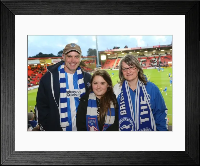 Framed Print : Brighton and Hove Albion Fans United: SkyBet Championship Showdown at American Express Community Stadium vs. Bournemouth (November 2014) Framed Print : Brighton and Hove Albion Fans United: SkyBet Championship Showdown at American Express Community Stadium vs. Bournemouth (November 2014)
