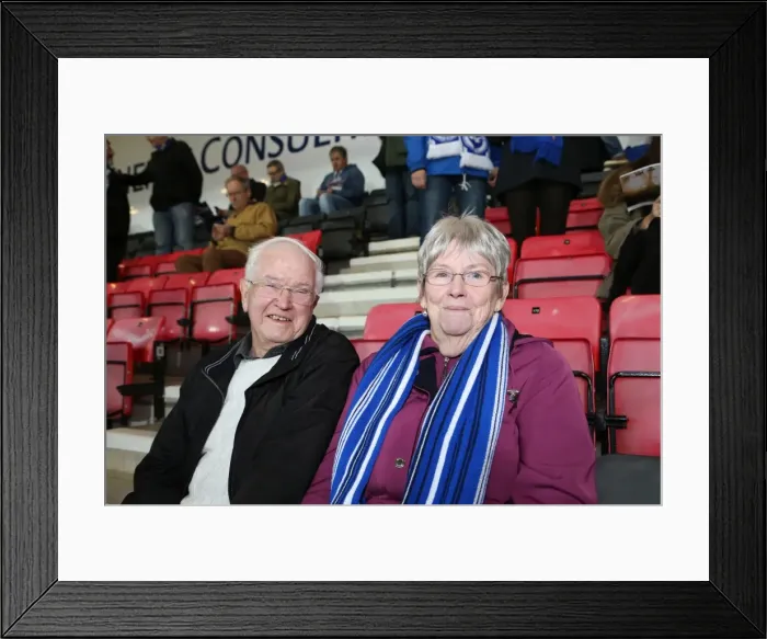 Framed Print : Brighton & Hove Albion Fans United: SkyBet Championship Showdown at Bournemouth's Goldsands Stadium (November 1, 2014) Framed Print : Brighton & Hove Albion Fans United: SkyBet Championship Showdown at Bournemouth's Goldsands Stadium (November 1, 2014)