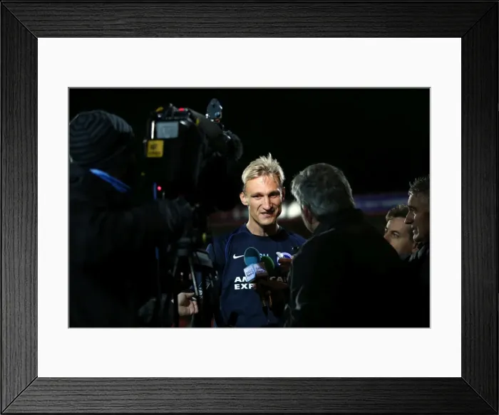 Framed Print : Brighton & Hove Albion vs. Bournemouth: 2014-15 Away Game (1 November 2014)