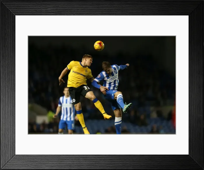Framed Print : Gary Gardner in Action: Brighton & Hove Albion vs Wigan Athletic at American Express Community Stadium (November 4, 2014) Framed Print : Gary Gardner in Action: Brighton & Hove Albion vs Wigan Athletic at American Express Community Stadium (November 4, 2014)
