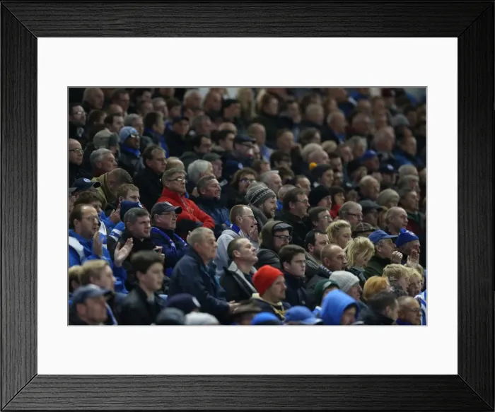 Framed Print : Brighton and Hove Albion FC: Unwavering Support Against Wigan Athletic in the Sky Bet Championship (November 2014) Framed Print : Brighton and Hove Albion FC: Unwavering Support Against Wigan Athletic in the Sky Bet Championship (November 2014)