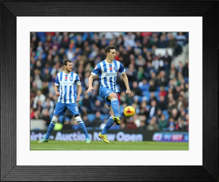 Framed Print : Lewis Dunk in Action: Brighton & Hove Albion vs. Wigan Athletic (Nov 2014) Framed Print : Lewis Dunk in Action: Brighton & Hove Albion vs. Wigan Athletic (Nov 2014)