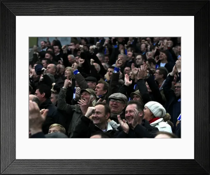 Framed Print : Brighton & Hove Albion vs. Blackburn Rovers: 2014-15 Home Game Framed Print : Brighton & Hove Albion vs. Blackburn Rovers: 2014-15 Home Game