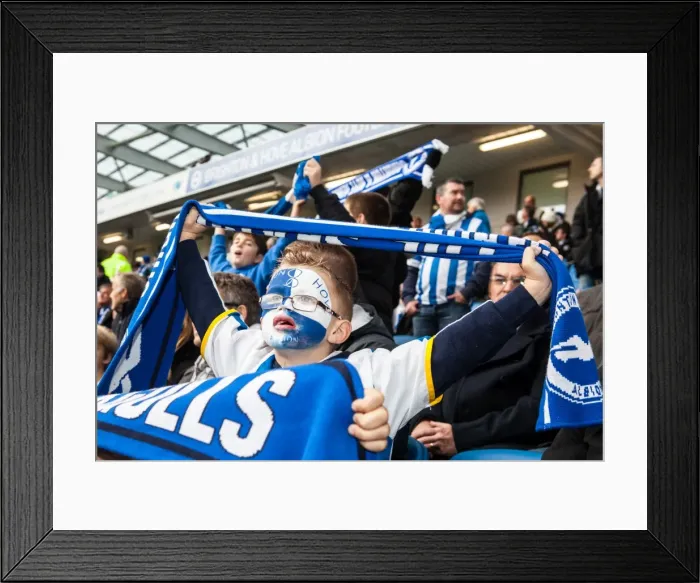 Framed Print : Brighton & Hove Albion vs. Blackburn Rovers: 2014-15 Season Home Game Framed Print : Brighton & Hove Albion vs. Blackburn Rovers: 2014-15 Season Home Game