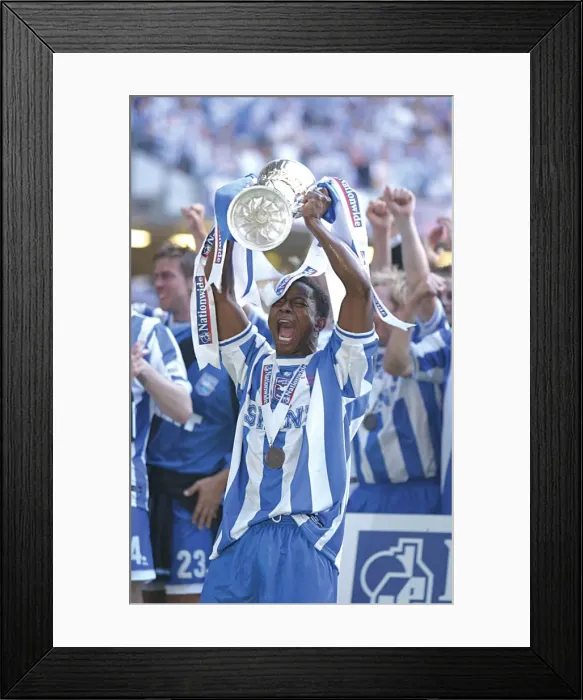 Framed Print : Brighton & Hove Albion's Epic Play-off Final Triumph: 2004 Championship Win Framed Print : Brighton & Hove Albion's Epic Play-off Final Triumph: 2004 Championship Win