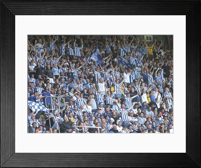 Framed Print : A Sea of Seagulls: Withdean Era Crowd Shots - Brighton & Hove Albion