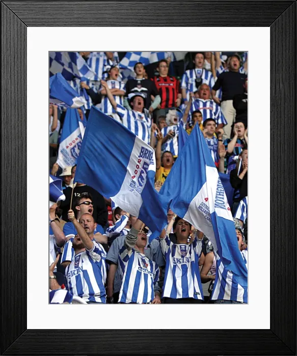 Framed Print : Withdean Era: A Sea of Supporters - Brighton & Hove Albion FC Crowd Shots Framed Print : Withdean Era: A Sea of Supporters - Brighton & Hove Albion FC Crowd Shots