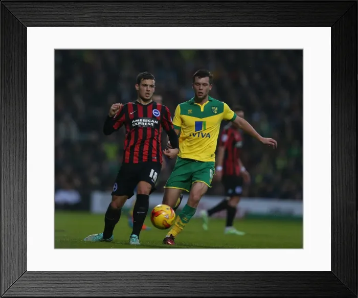 Framed Print : Jake Forster-Caskey in Action: Norwich City vs. Brighton & Hove Albion, Carrow Road, 2014 Framed Print : Jake Forster-Caskey in Action: Norwich City vs. Brighton & Hove Albion, Carrow Road, 2014